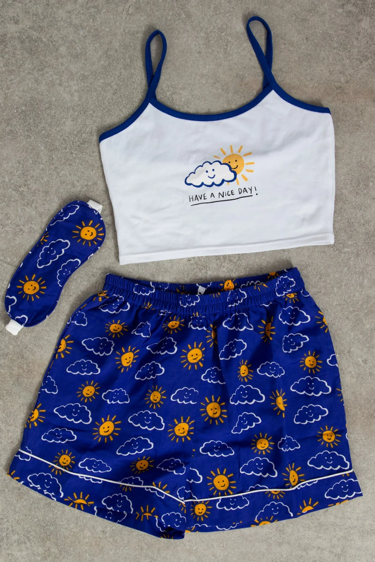 Women Daisy Street Hoodies & Sweatshirts-Cami Pyjama Set