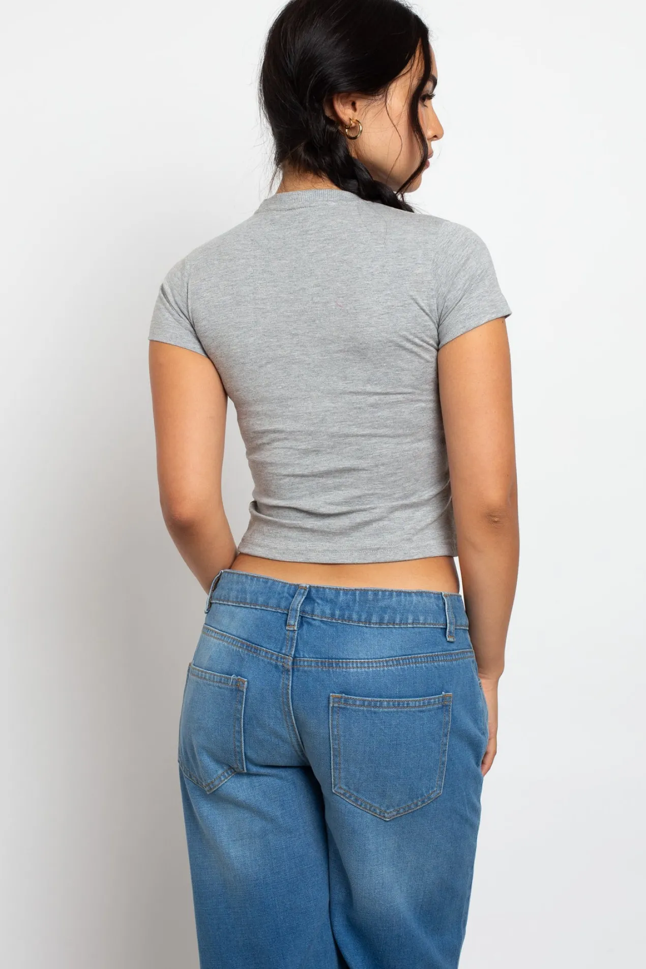 Women Daisy Street Tops | T-Shirts-Cherry Baby Tee