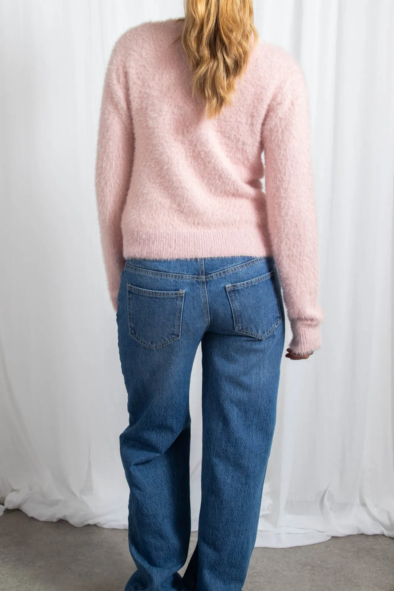 Women Daisy Street Cardigans-Hello Kitty Fluffy Tie Cardigan