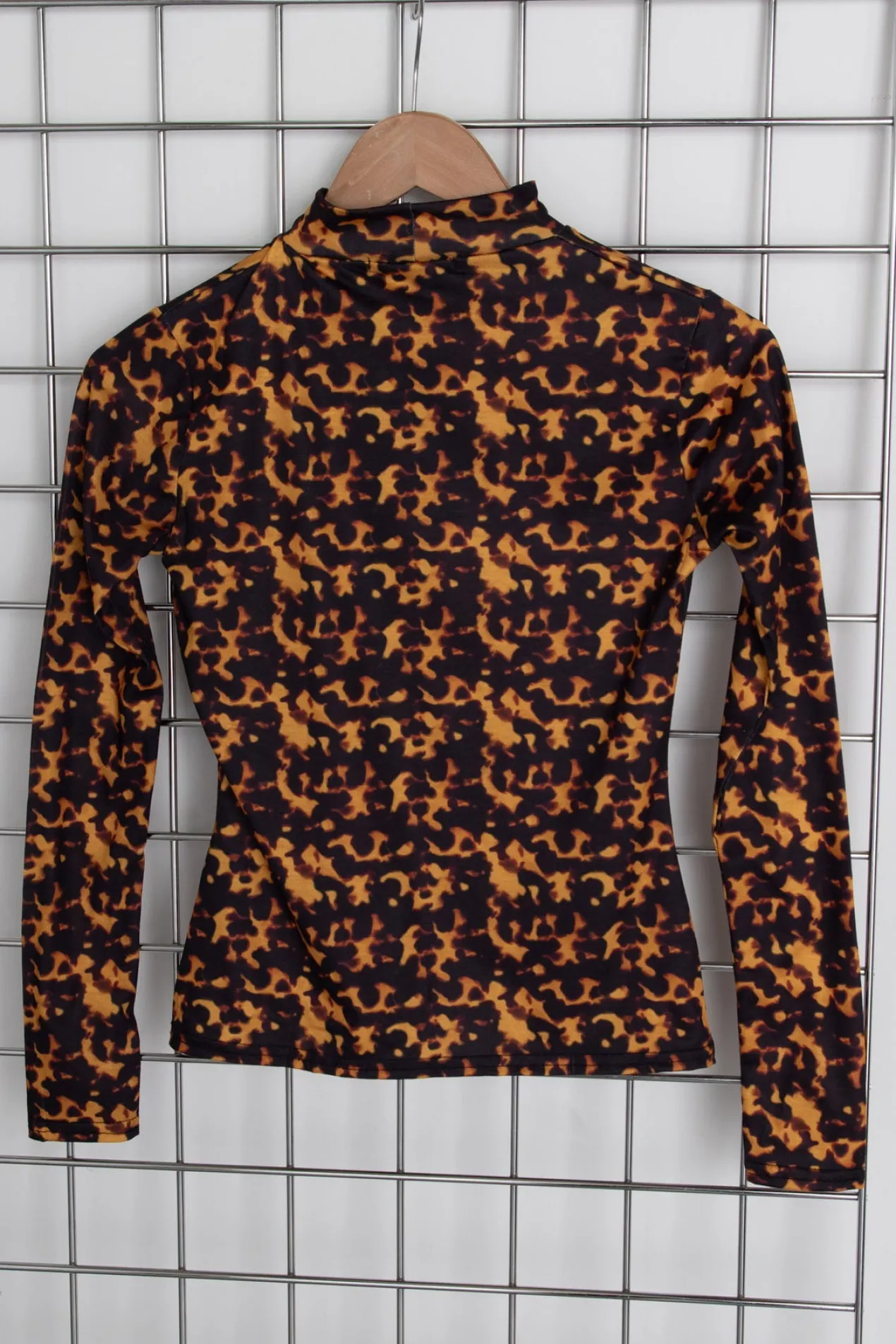 Women Daisy Street T-Shirts-High Neck Top In Print
