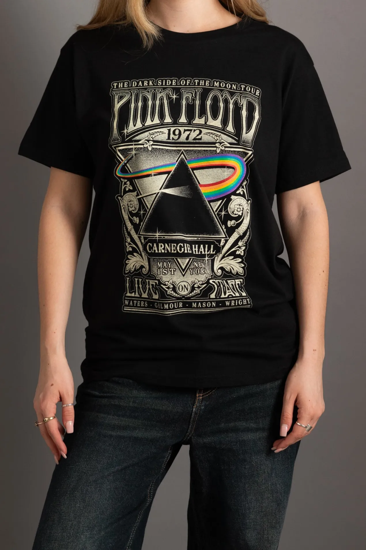 Women Daisy Street Band Tees | T-Shirts-Licensed Pink Floyd 'Carnegie Hall' T-Shirt