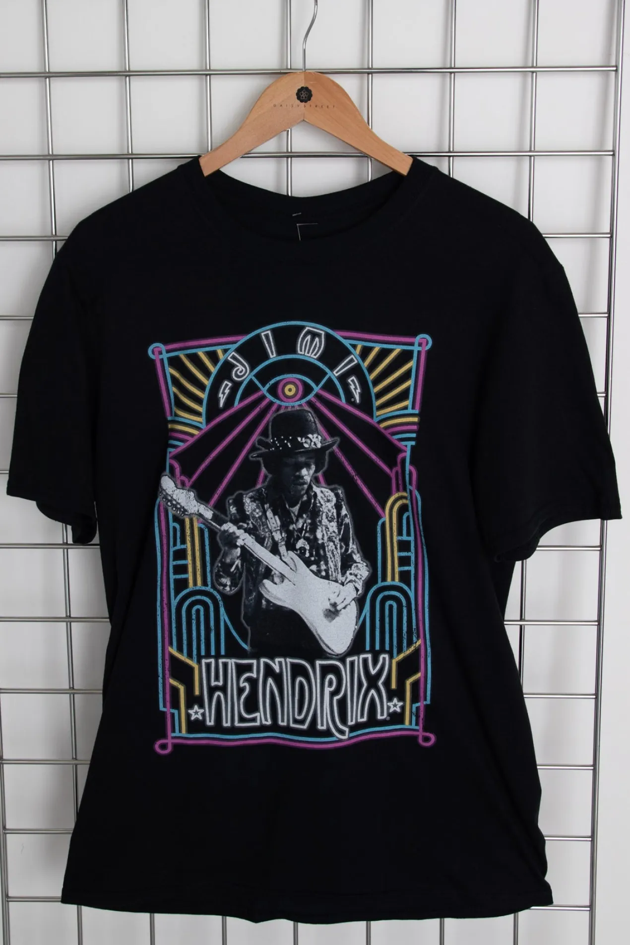 Women Daisy Street T-Shirts-Licensed Relaxed T-Shirt With Jimi Hendrix Print