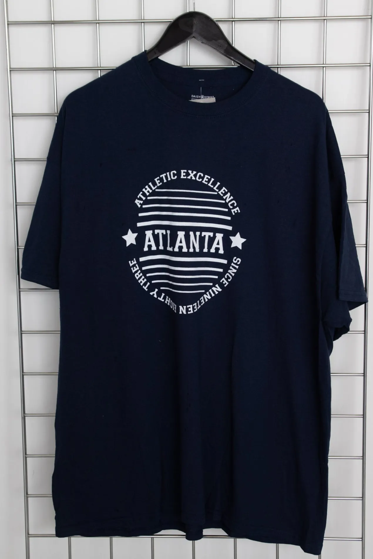 Women Daisy Street T-Shirts-Licensed Relaxed T-Shirt With Atlanta Print