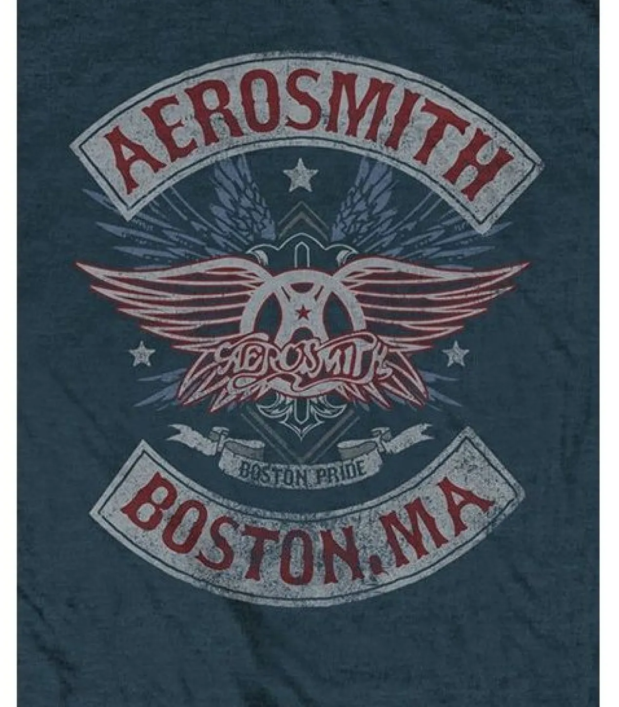 Women Daisy Street T-Shirts-Licensed Relaxed T-Shirt With Aerosmith Print