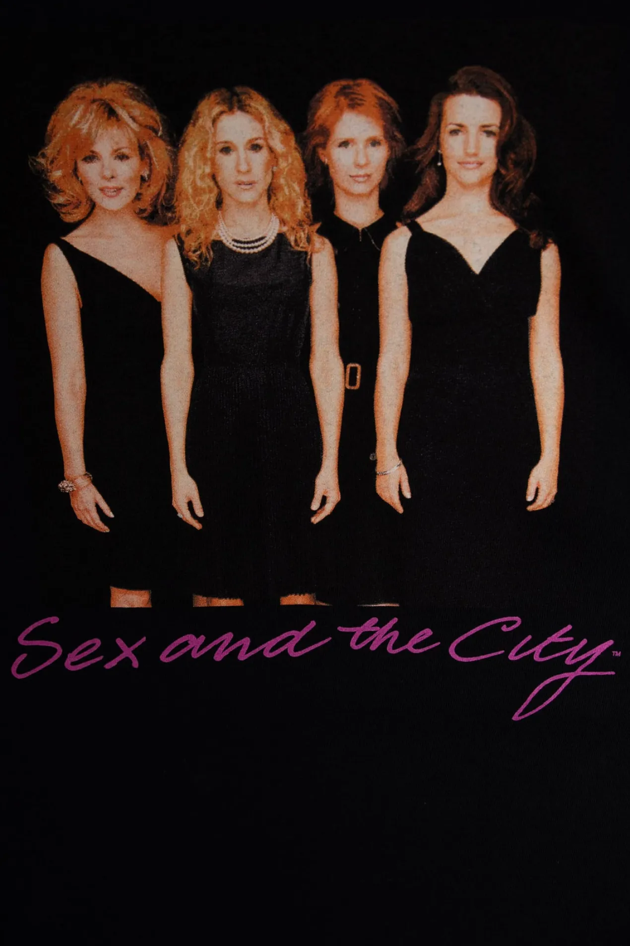 Women Daisy Street T-Shirts-Licensed Relaxed T-Shirt With Sex And The CIty Print