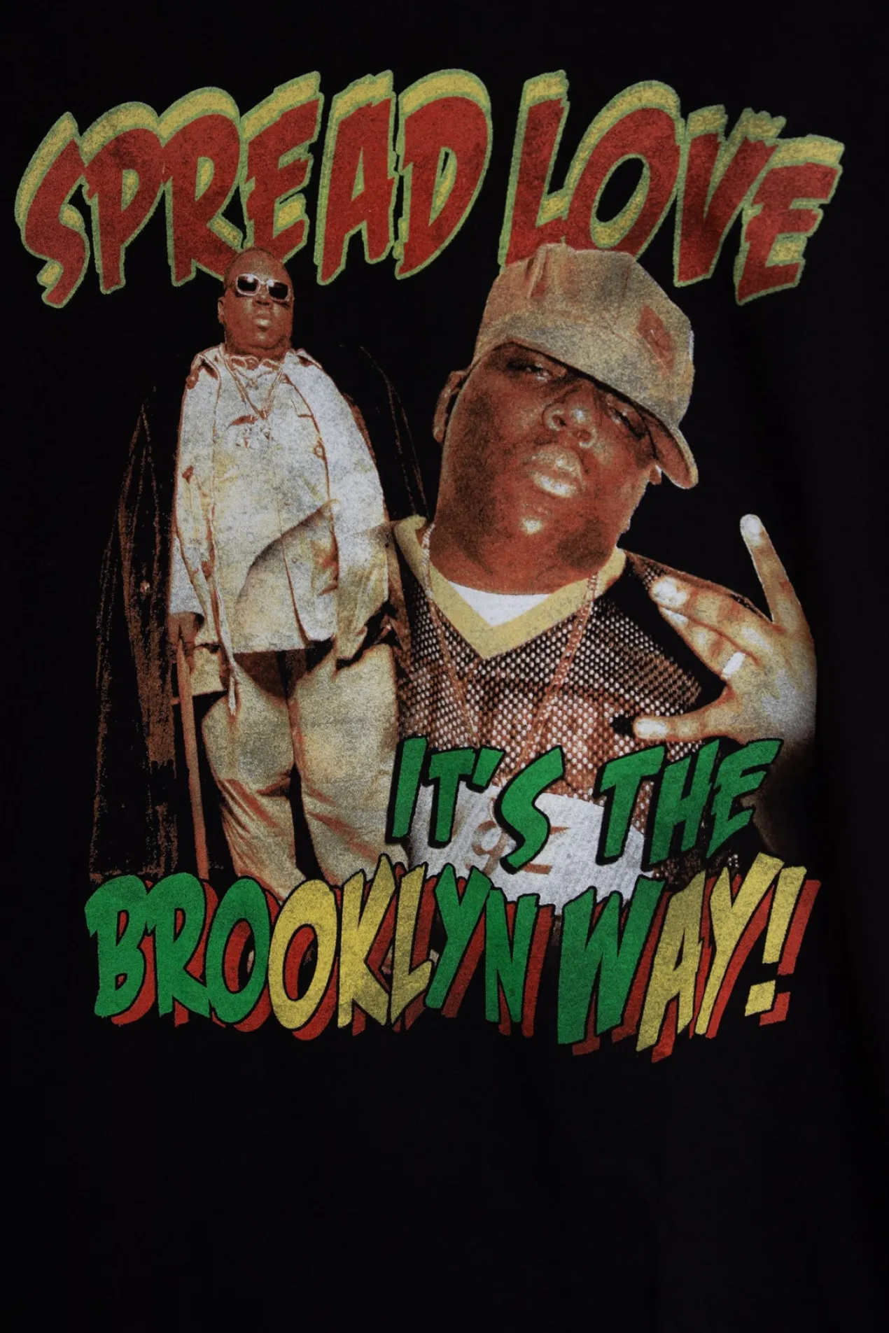Women Daisy Street T-Shirts-Licensed Relaxed T-Shirt With Biggie 'Spread Love' Print