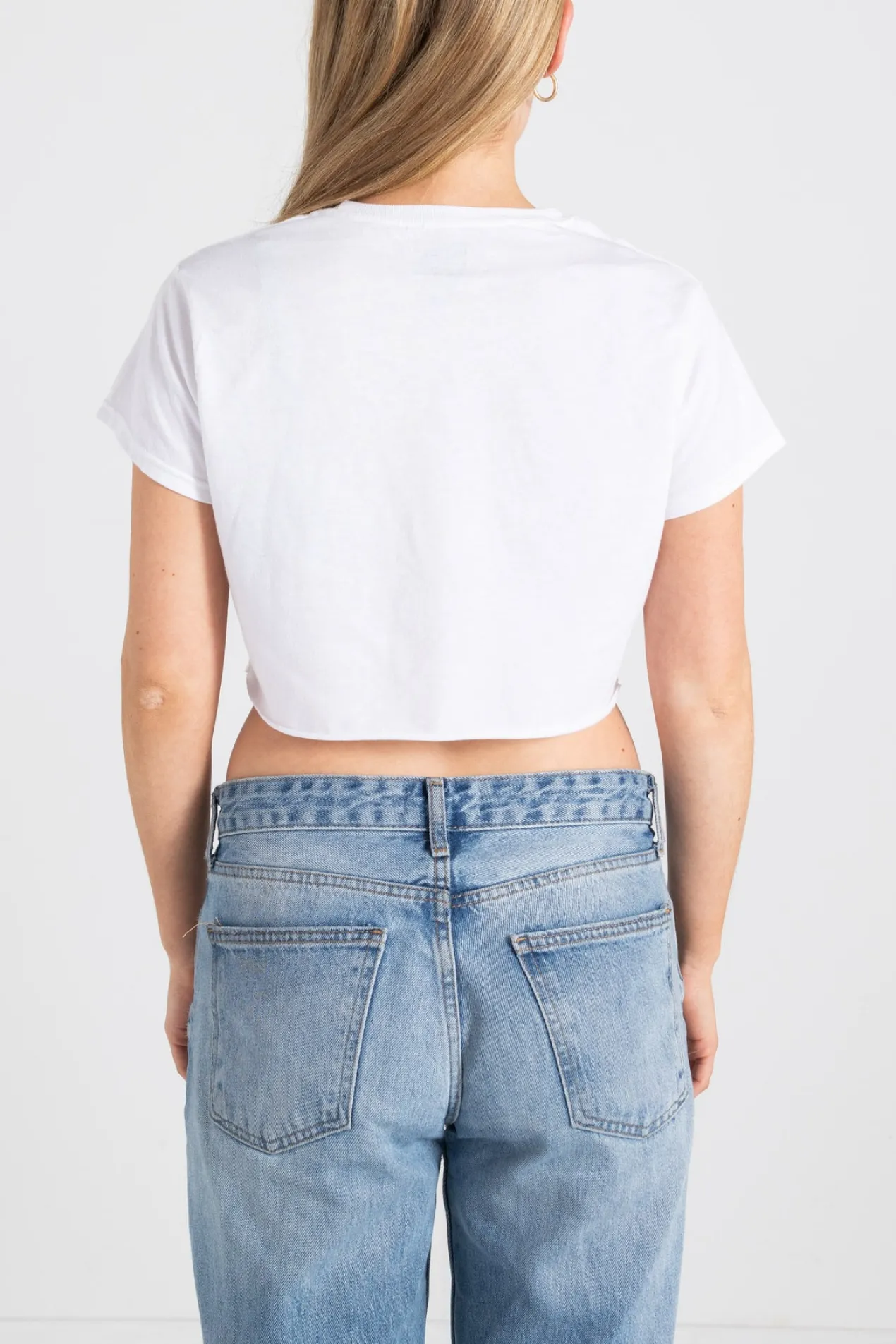 Women Daisy Street Tops | T-Shirts-Mob Wife Cropped Tee