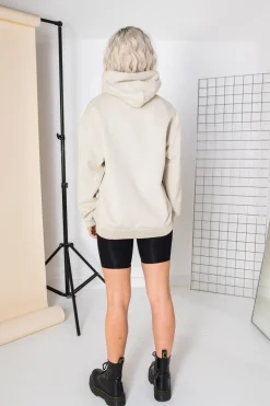 Women Daisy Street Hoodies & Sweatshirts-Oversize Hoodie with Alaska Print