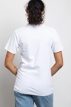 Women Daisy Street T-Shirts-Relaxed T-Shirt with Social Butterfly Print