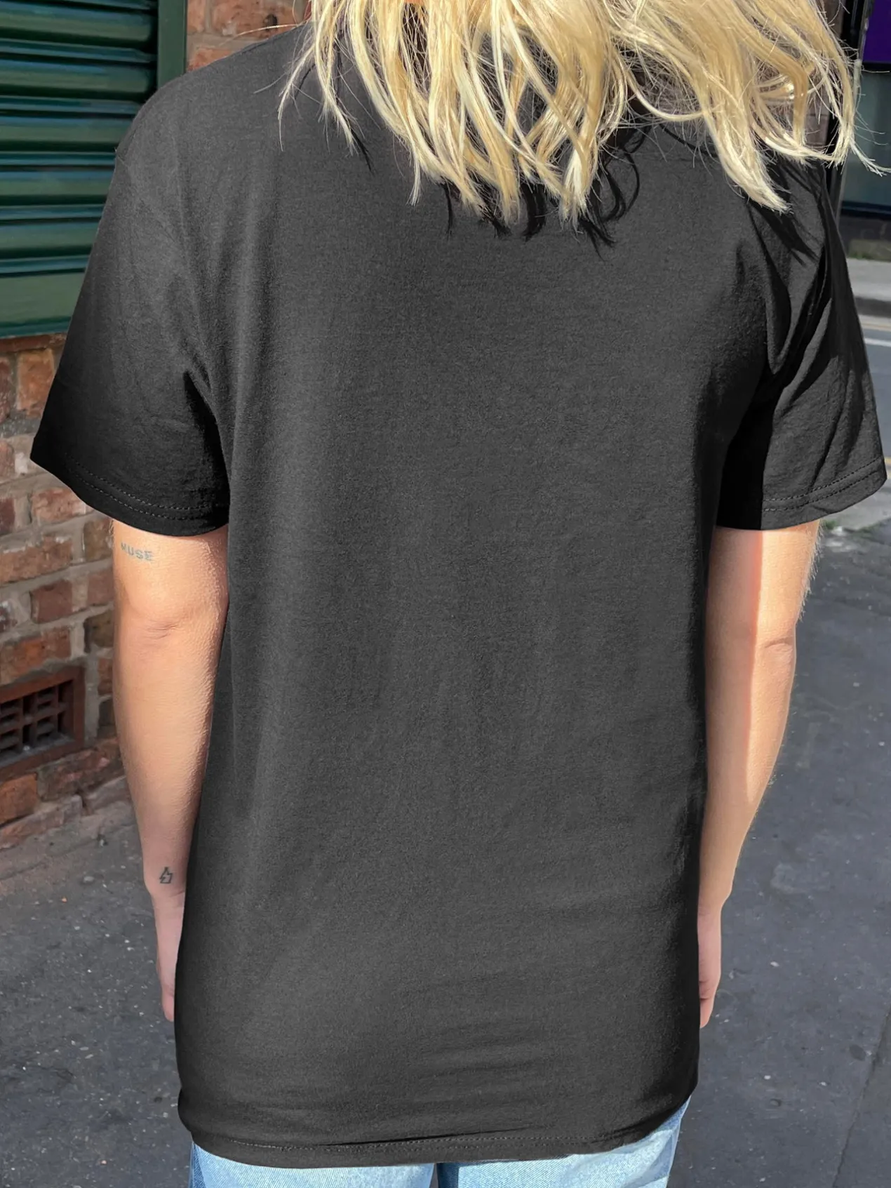 Women Daisy Street T-Shirts-Relaxed T-Shirt with Night Panther Print