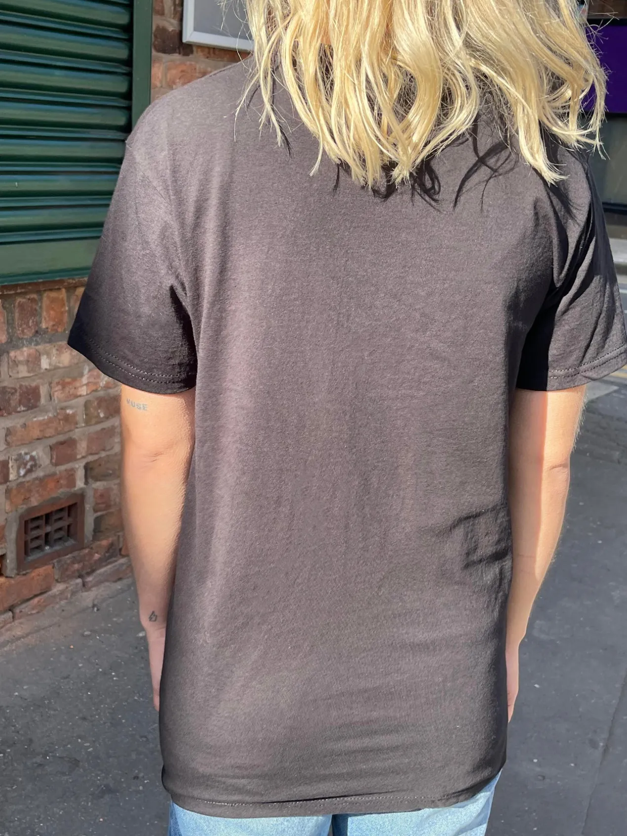 Women Daisy Street T-Shirts-Relaxed T-Shirt with Space Cowboy Graphic