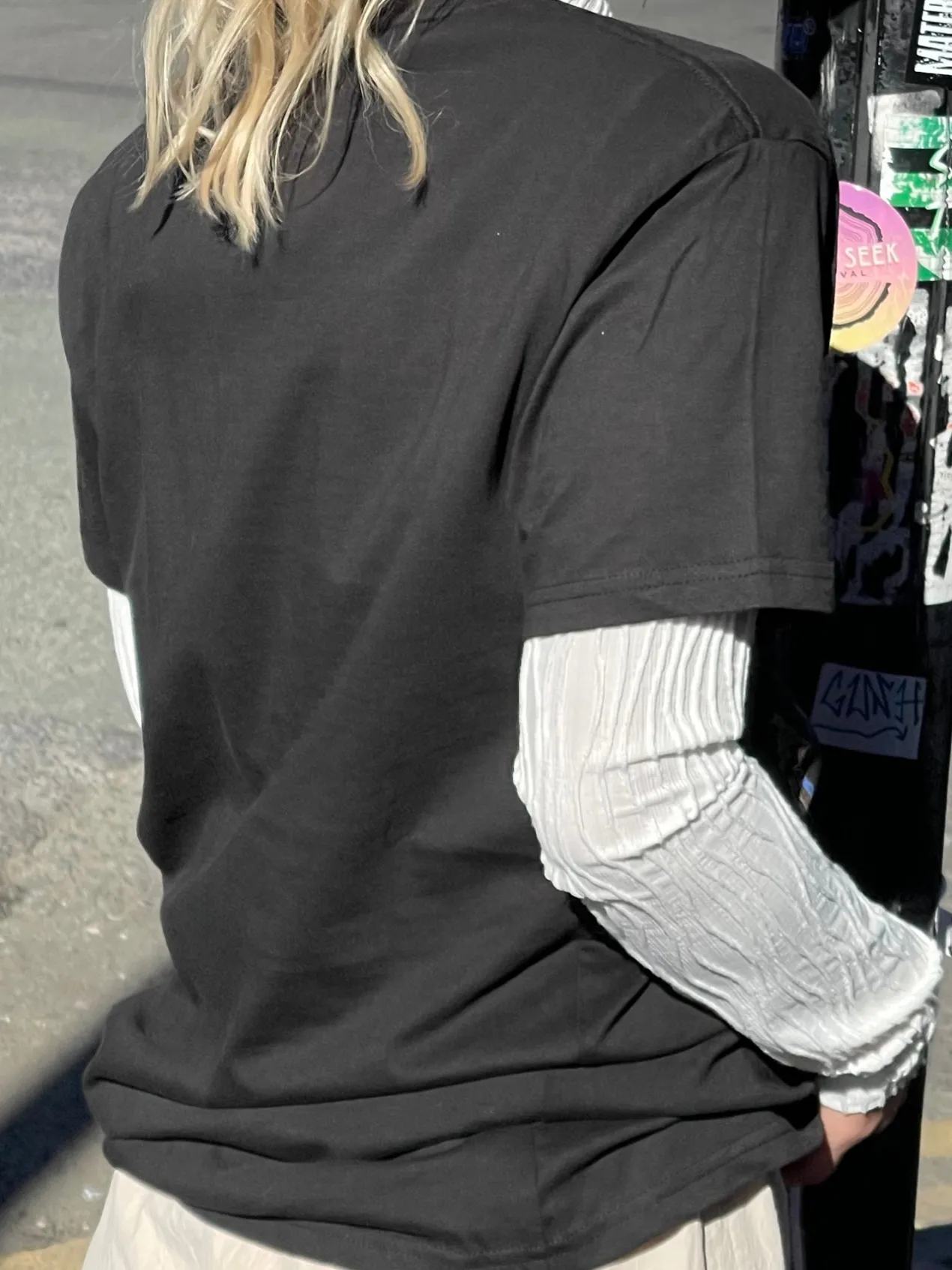 Women Daisy Street T-Shirts-Relaxed T-Shirt with Grateful Dead Print