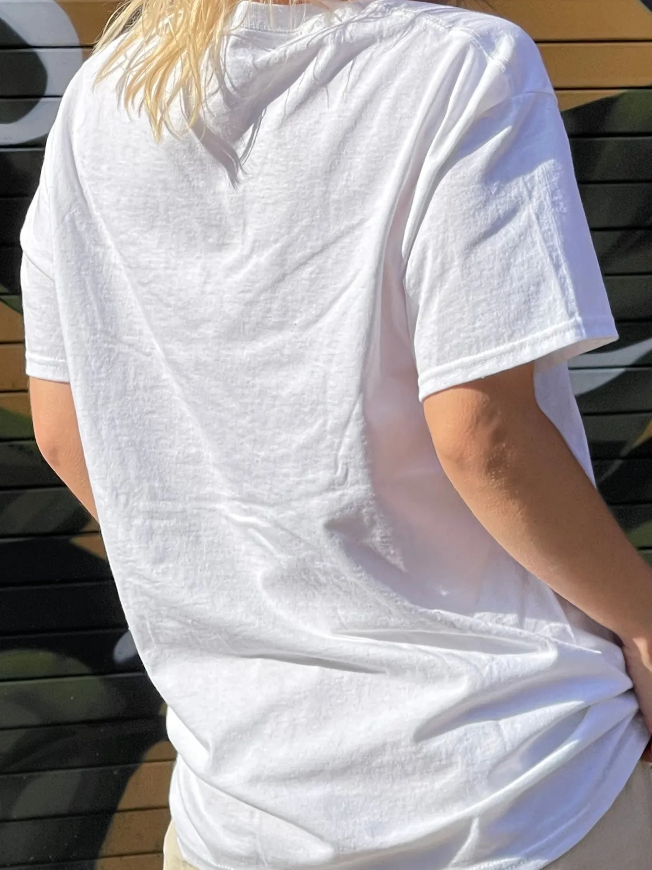 Women Daisy Street T-Shirts-Relaxed T-Shirt with Los Angeles Graphic