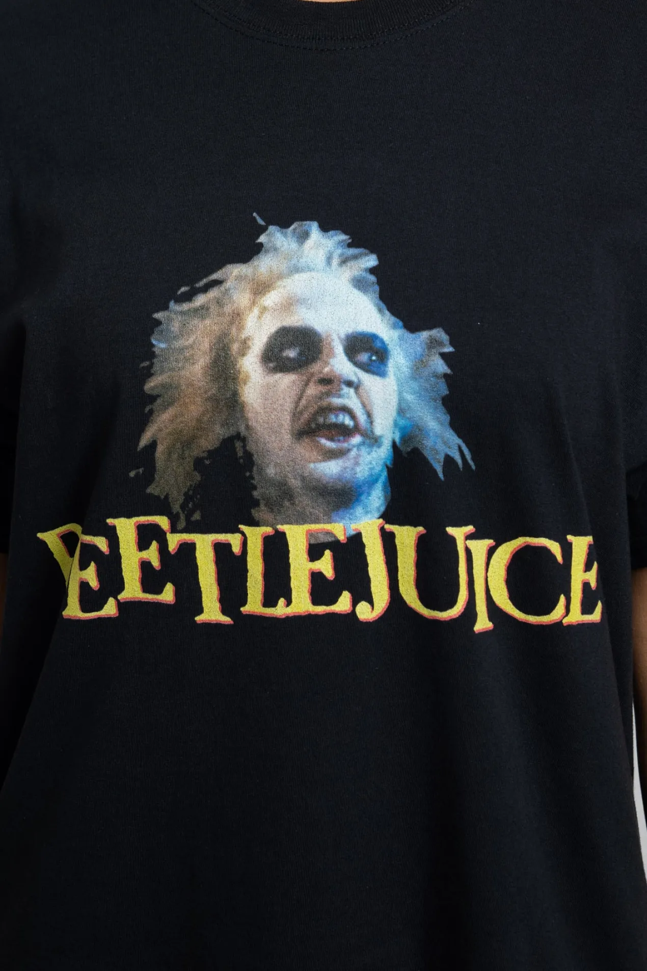 Women Daisy Street Tops | T-Shirts-Relaxed T-Shirt with Beetlejuice Graphic