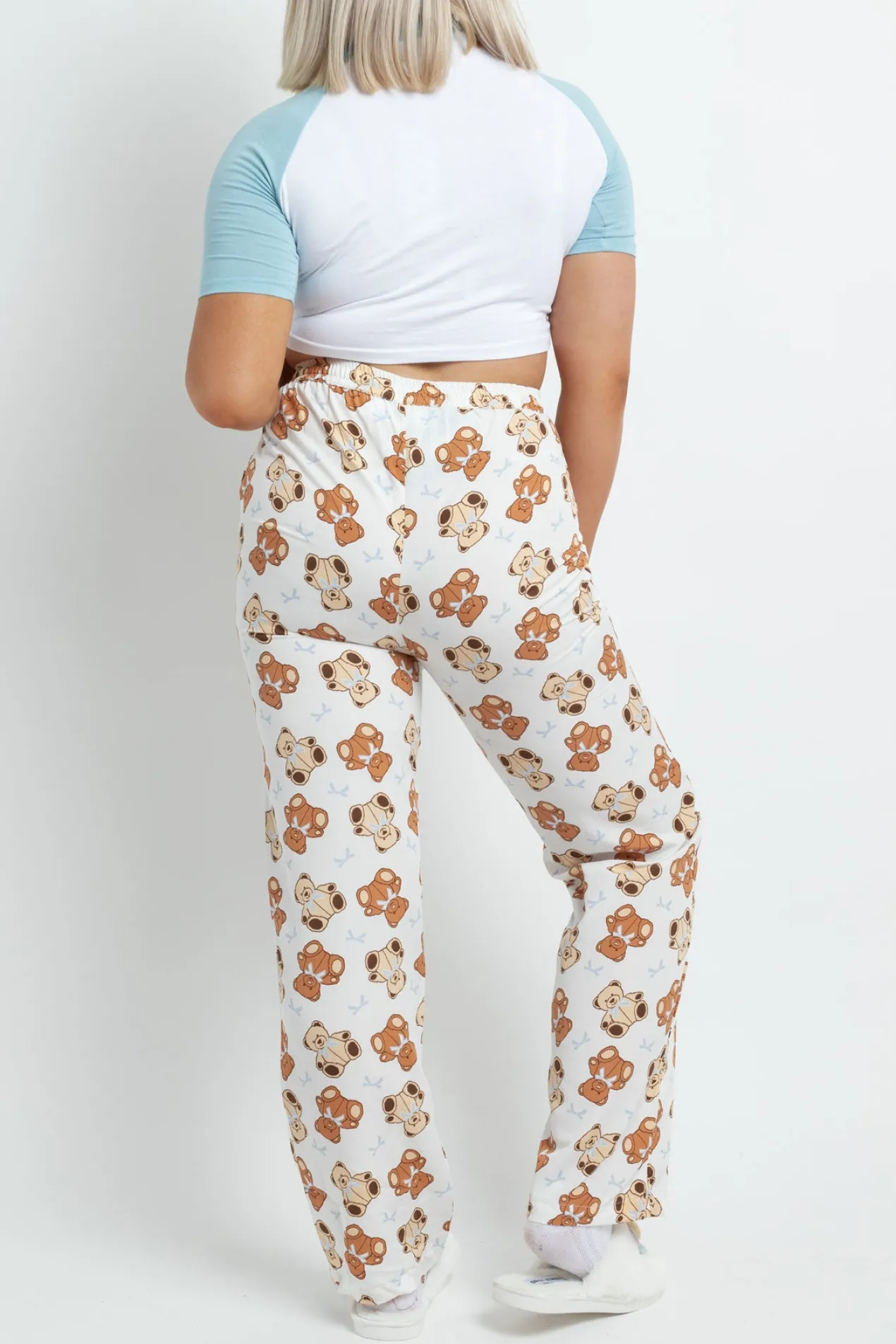 Women Daisy Street Trousers | T-Shirts-Teddy Pyjama Set