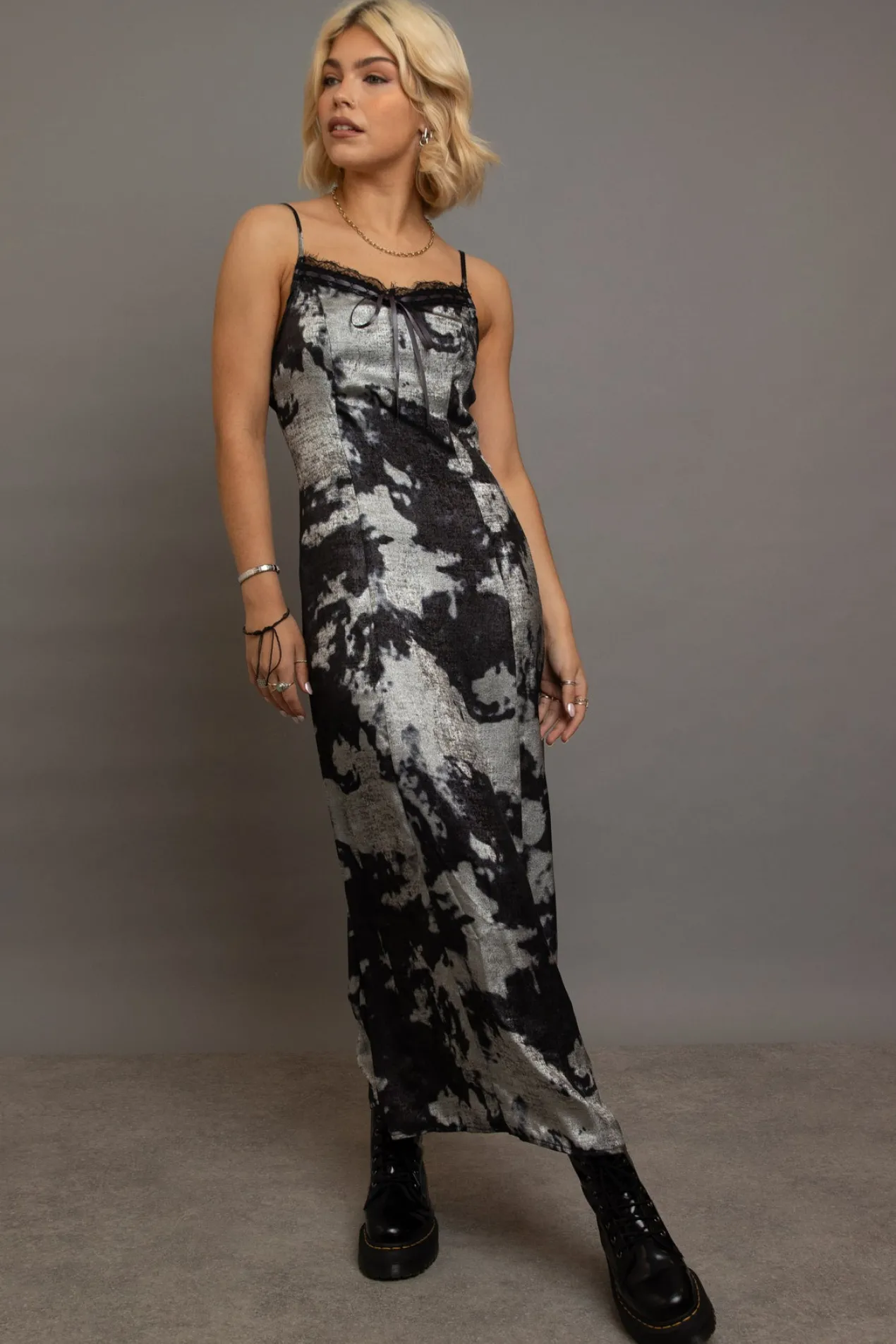 Women Daisy Street Partywear | Dresses-Tie Dye Cami Dress