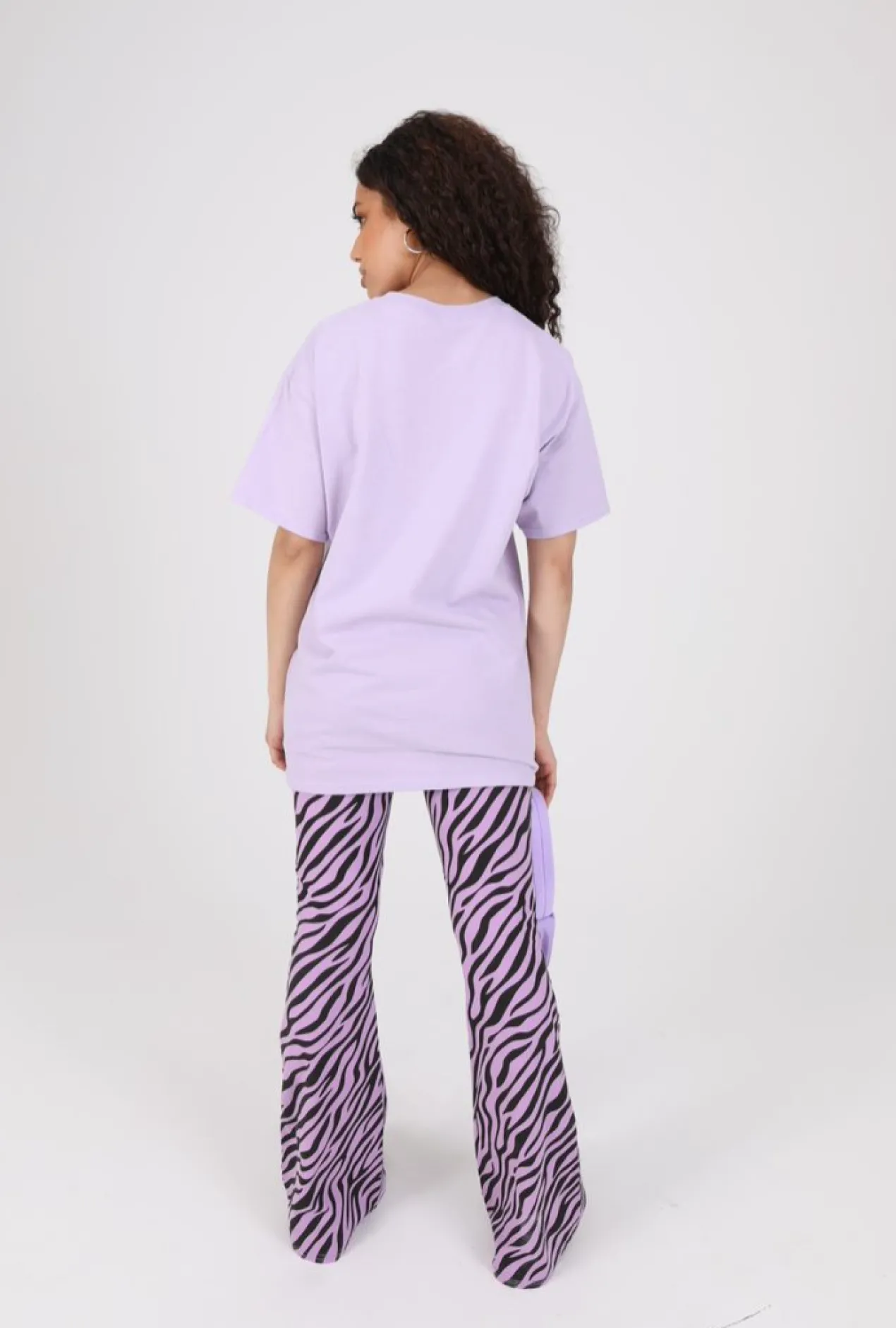 Women Daisy Street T-Shirts-X Bratz Relaxed T-Shirt with Logo in Gradient Fuschia