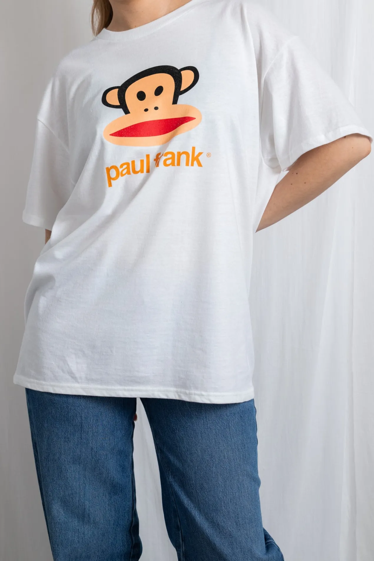 Women Daisy Street T-Shirts-X PAUL FRANK OVERSIZED JULIUS TEE